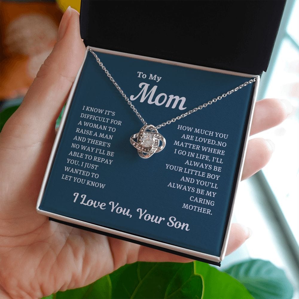 Mom - Loved Mother - Necklace