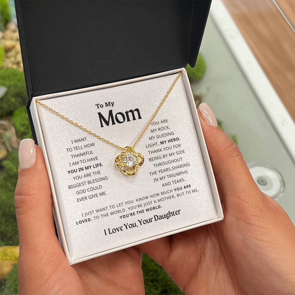 Mom - My Guiding Light - Necklace