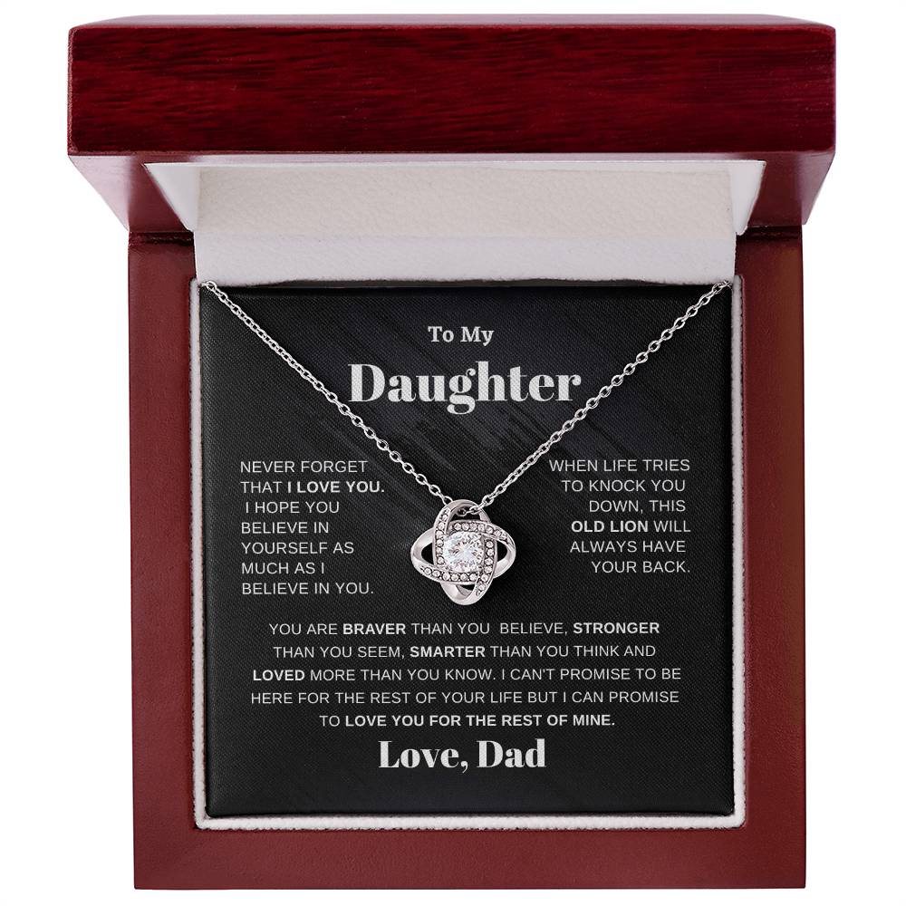 My Daughter - Braver Than You Believe - Necklace