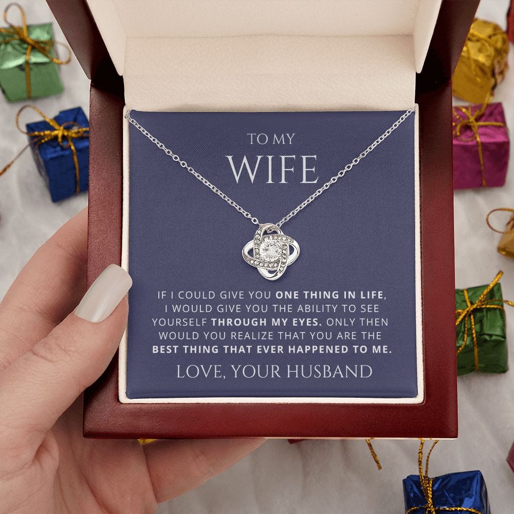My Wife - Best Thing Happened To Me - Necklace
