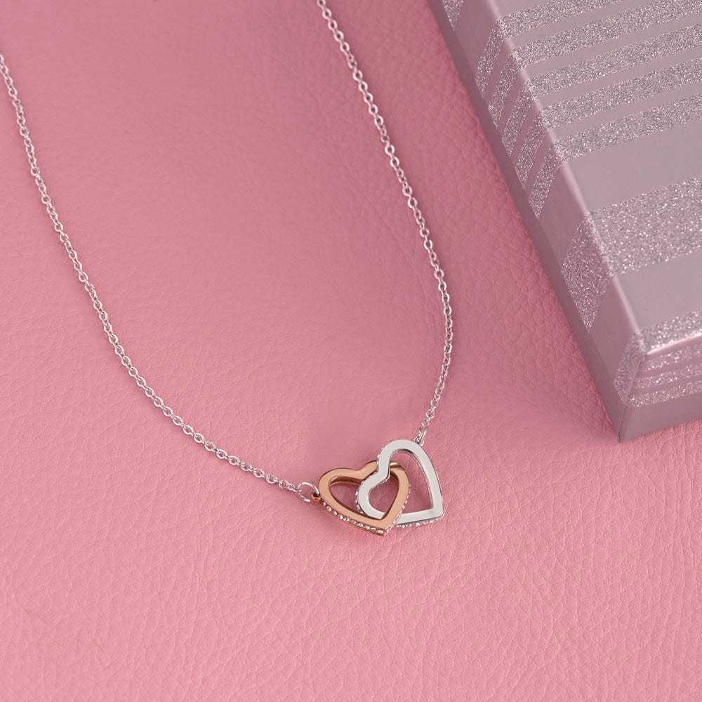 To My Daughter - Do Your Best - Interlocking Necklace