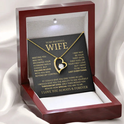 To My Wife - Forever Necklace - WH506
