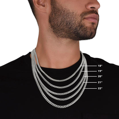 To My Dad – Thank You For Everything - Cuban Link Chain