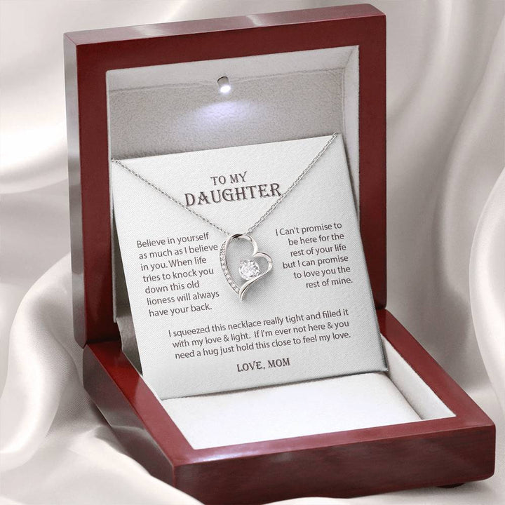 Gift For Daughter From Mom - Forever Love Necklace