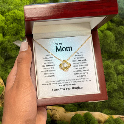 Mom - My Guiding Light - Necklace