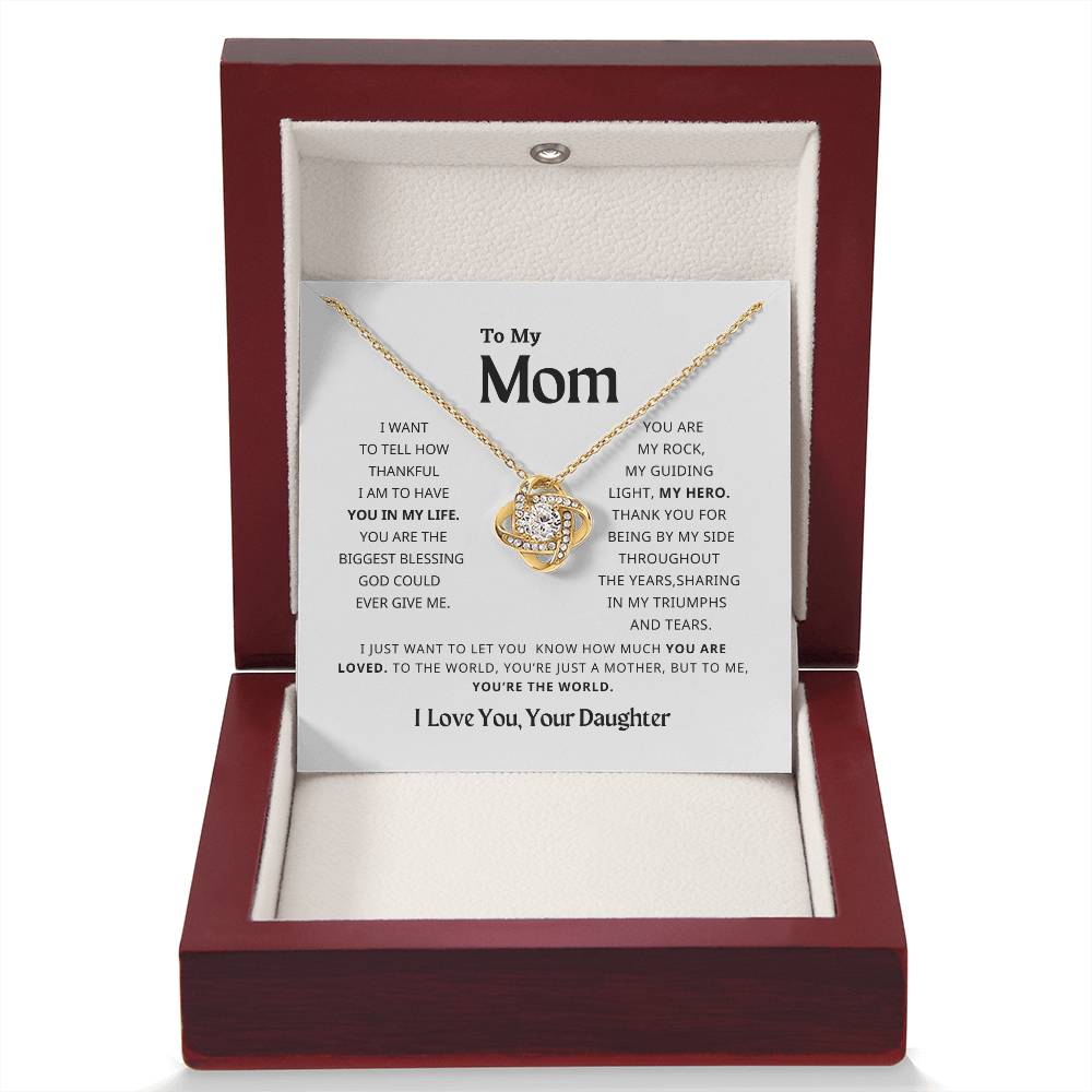 Mom - My Guiding Light - Necklace