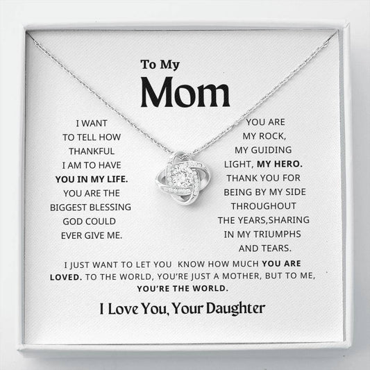 Mom - My Guiding Light - Necklace