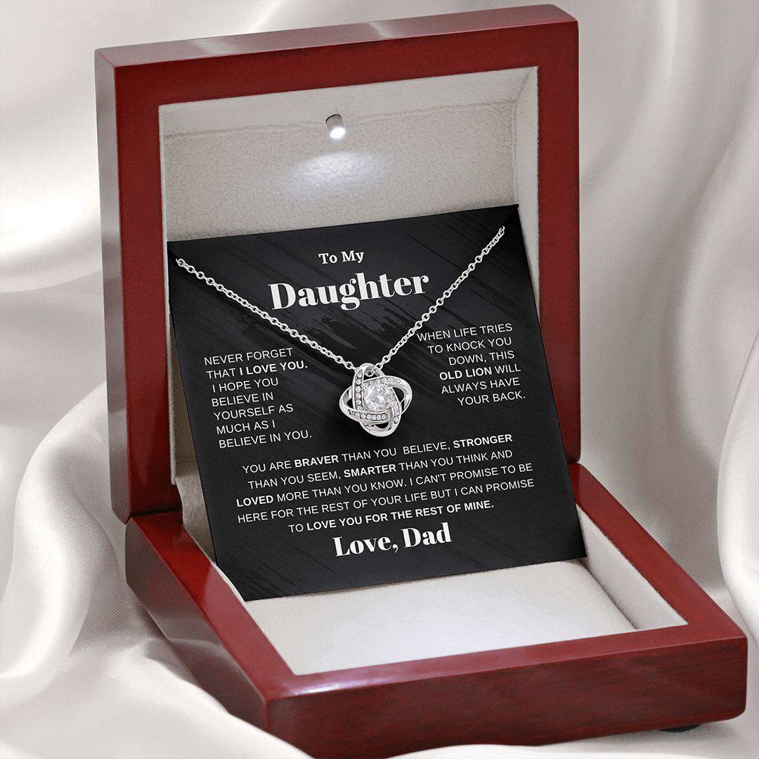 My Daughter - Braver Than You Believe - Necklace