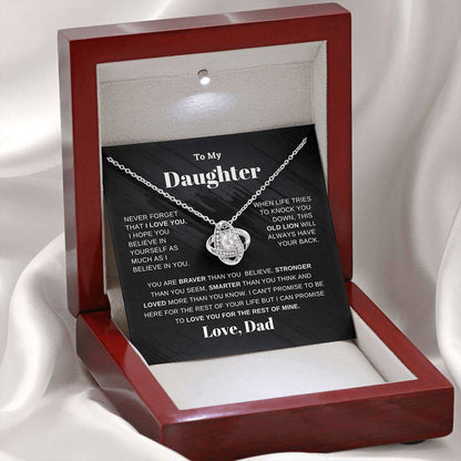 My Daughter - Braver Than You Believe - Necklace