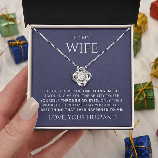 My Wife - Best Thing Happened To Me - Necklace