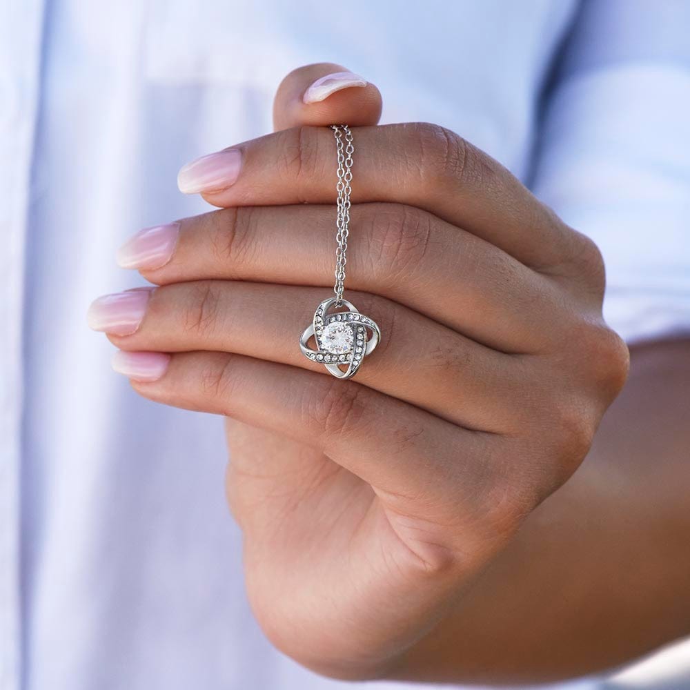 To My Beautiful Soulmate | Love Knot Necklace ❤️