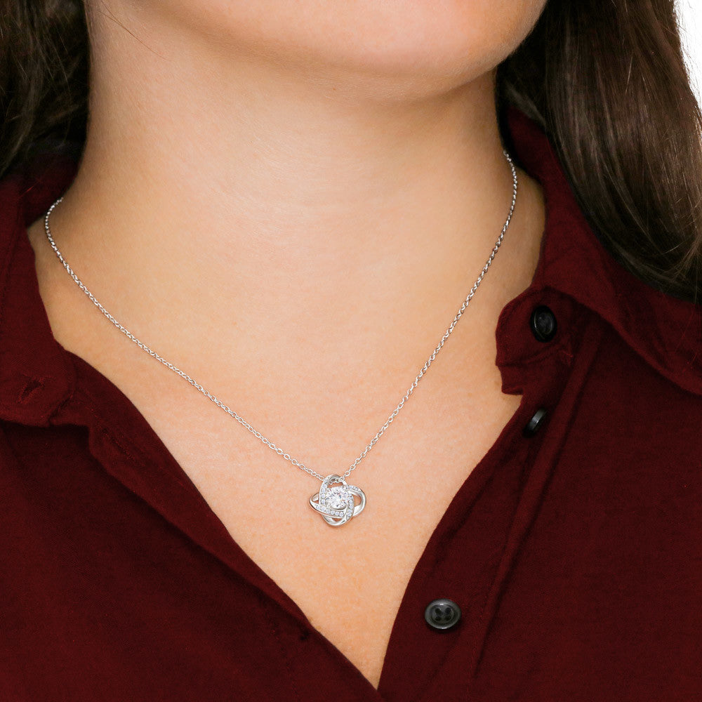 To My Daughter - Love Mom - Necklace