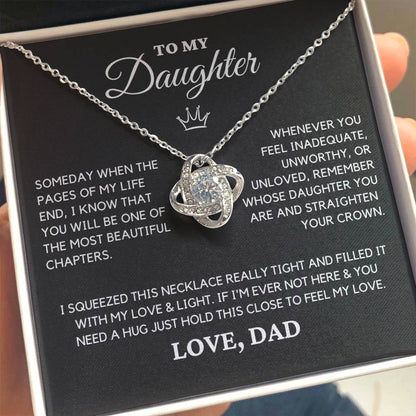To My Daughter - My Beautiful Chapter - Necklace
