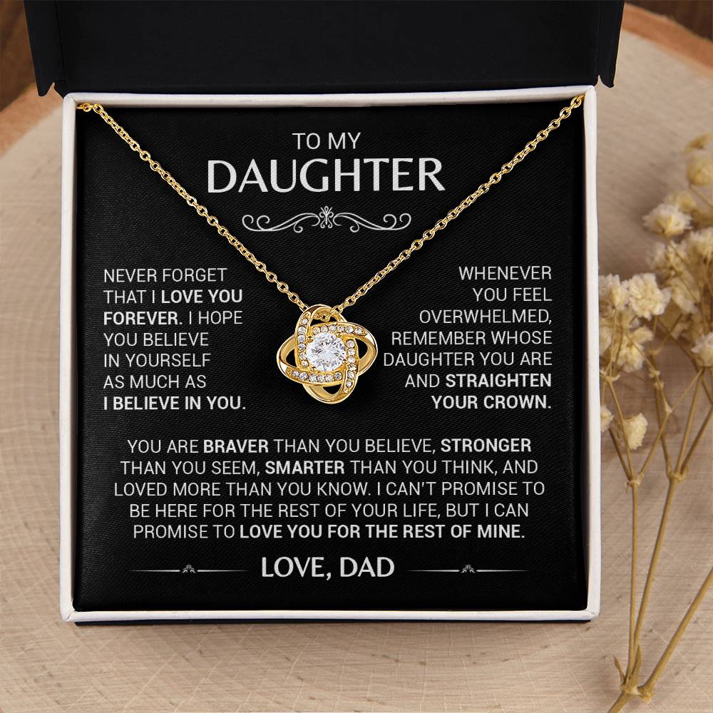 To My Daughter -My Life- Necklace