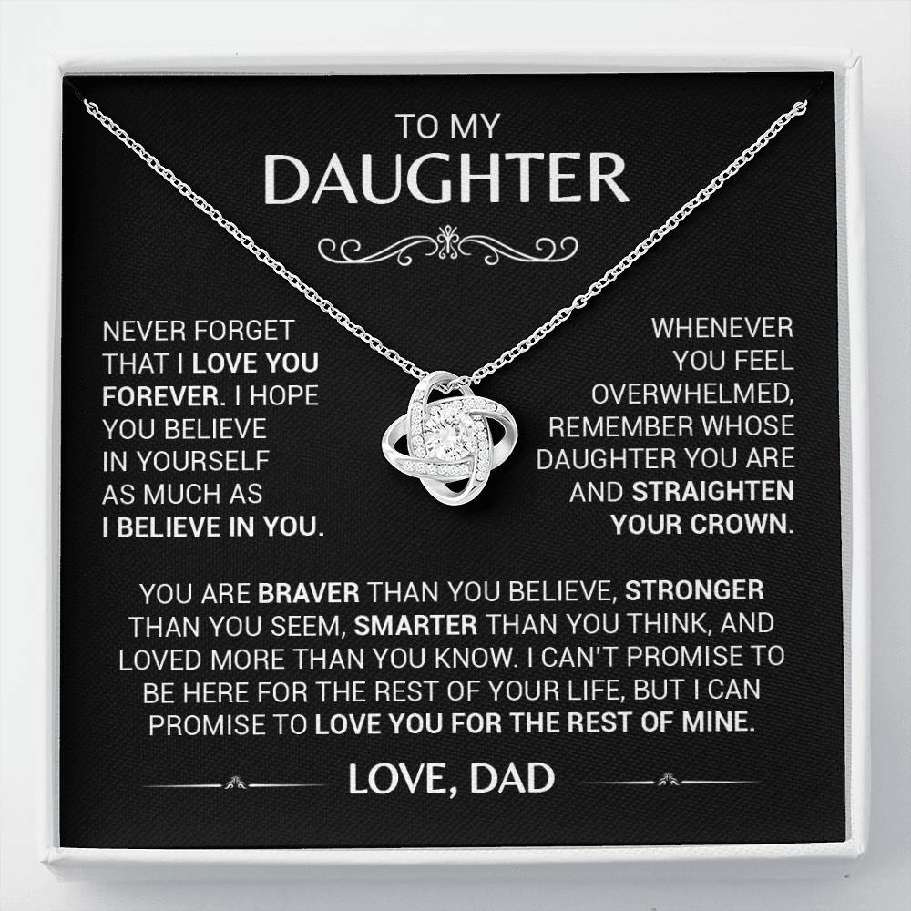 To My Daughter -My Life- Necklace