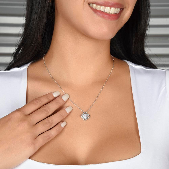 To My Soulmate | Love Knot Necklace