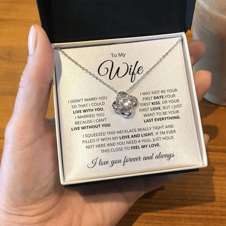 To My Wife - Feel My Love - Necklace