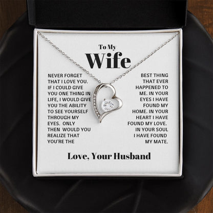 To My Wife Necklace
