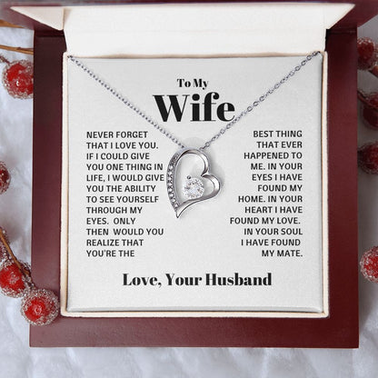 To My Wife Necklace