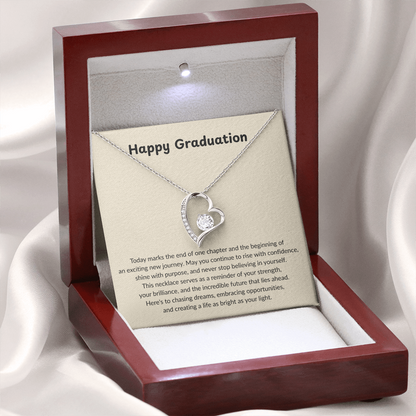 Happy Graduation - Forever Love Necklace - Gift Set  WH510