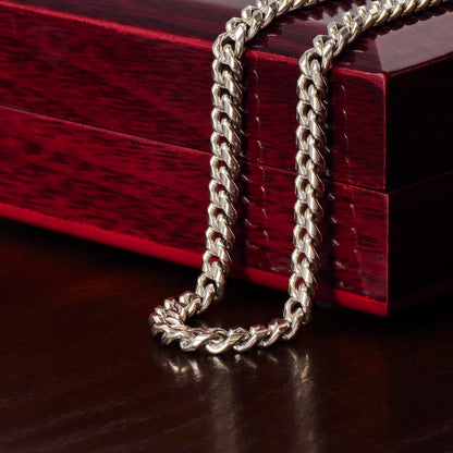 To My Dad – Thank You For Everything - Cuban Link Chain