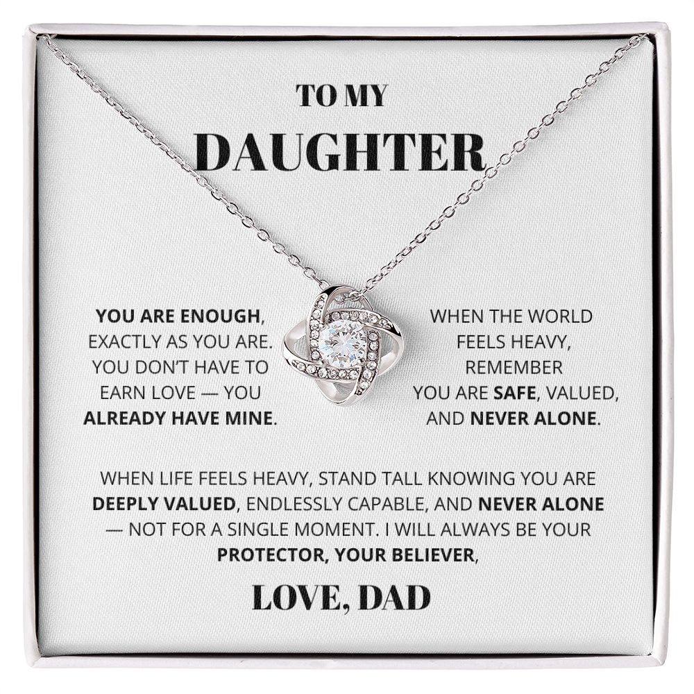 To My Daughter – Your Protector, Your Believer -  Love, Dad