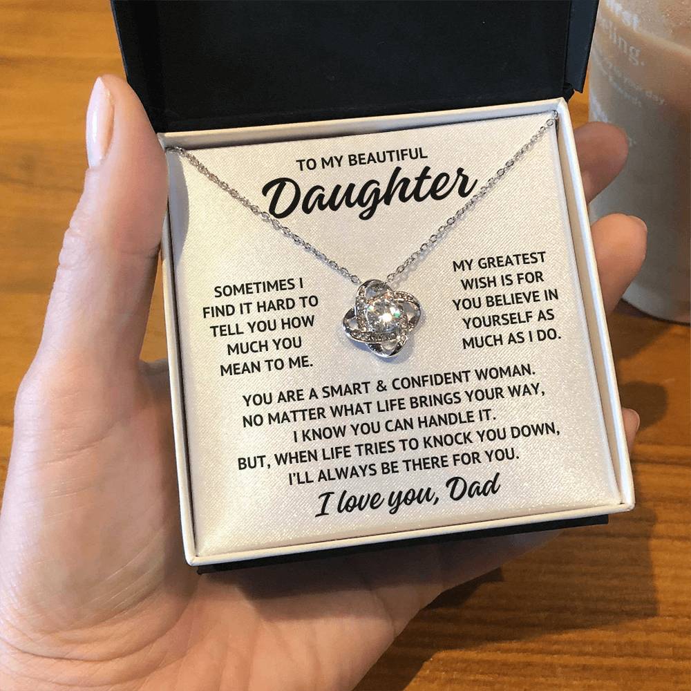 To My Daughter - My Greatest Wish - Necklace