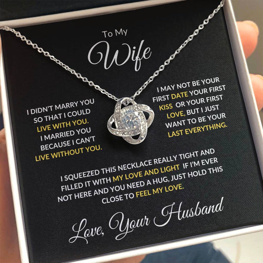 To My Wife - Love and Light - Necklace