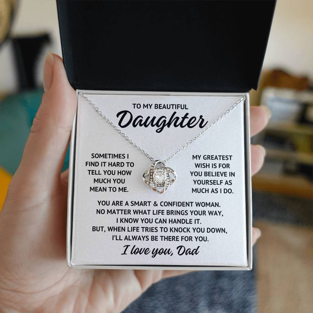 To My Daughter - My Greatest Wish - Necklace