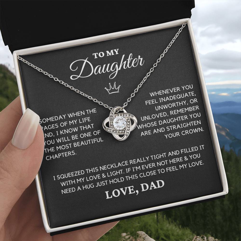 To My Daughter - My Beautiful Chapter - Necklace