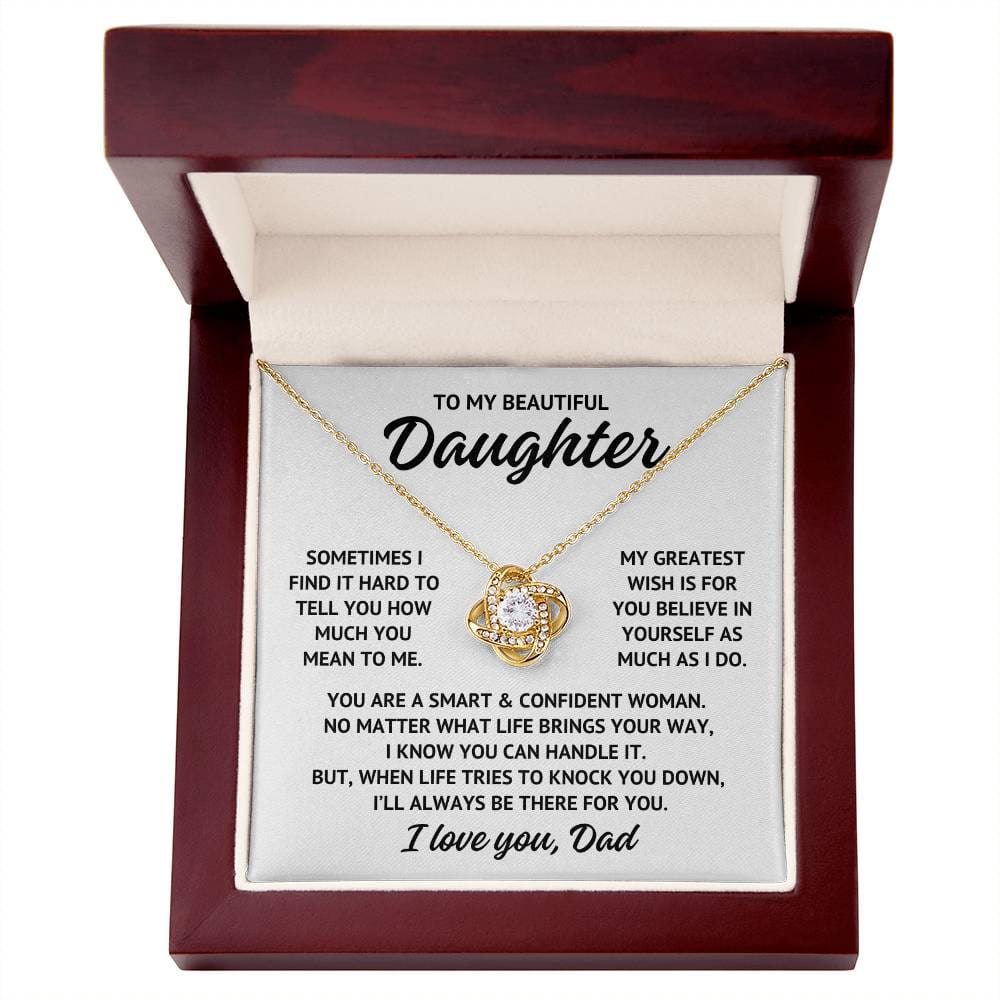 To My Daughter - My Greatest Wish - Necklace