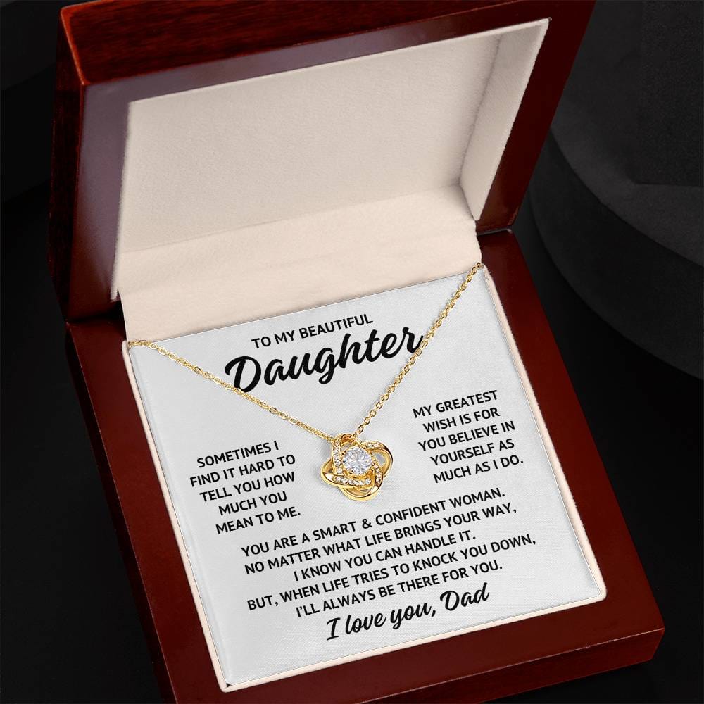 To My Daughter - My Greatest Wish - Necklace