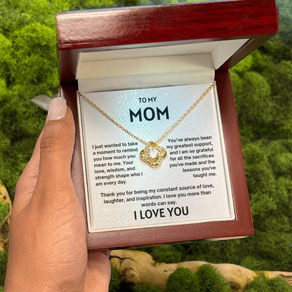 Mom Gift - My Source Of Love Necklace