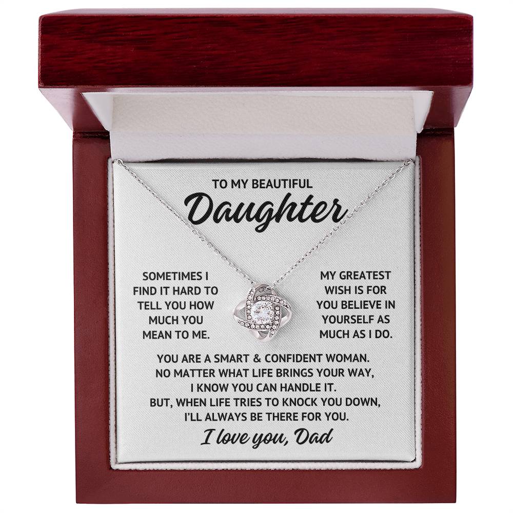 To My Daughter - My Greatest Wish - Necklace