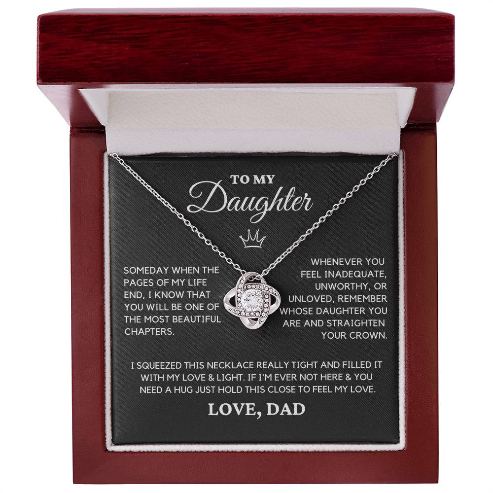 To My Daughter - My Beautiful Chapter - Necklace