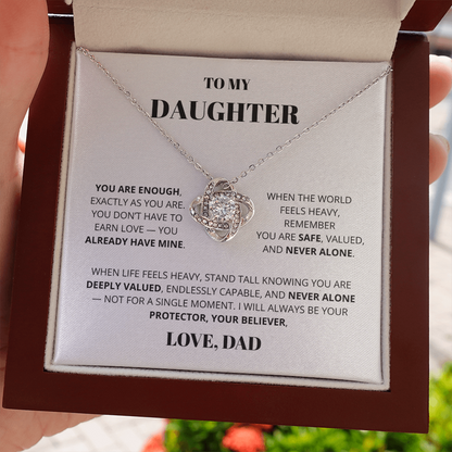To My Daughter – Your Protector, Your Believer -  Love, Dad