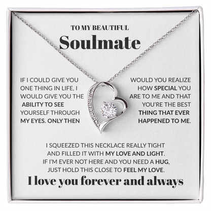 To My Beautiful Soulmate – Forever Love Necklace - WH502