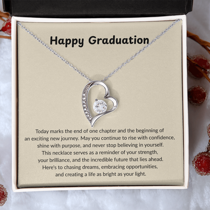 Happy Graduation - Forever Love Necklace - Gift Set  WH510