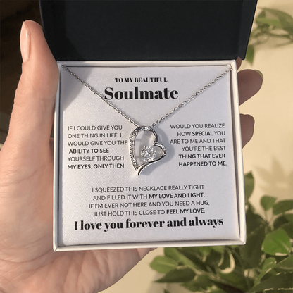 To My Beautiful Soulmate – Forever Love Necklace - WH502