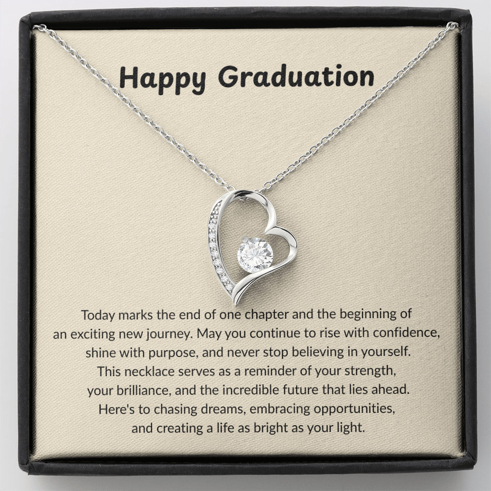 Happy Graduation - Forever Love Necklace - Gift Set  WH510