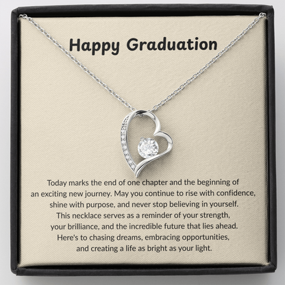 Happy Graduation - Forever Love Necklace - Gift Set  WH510