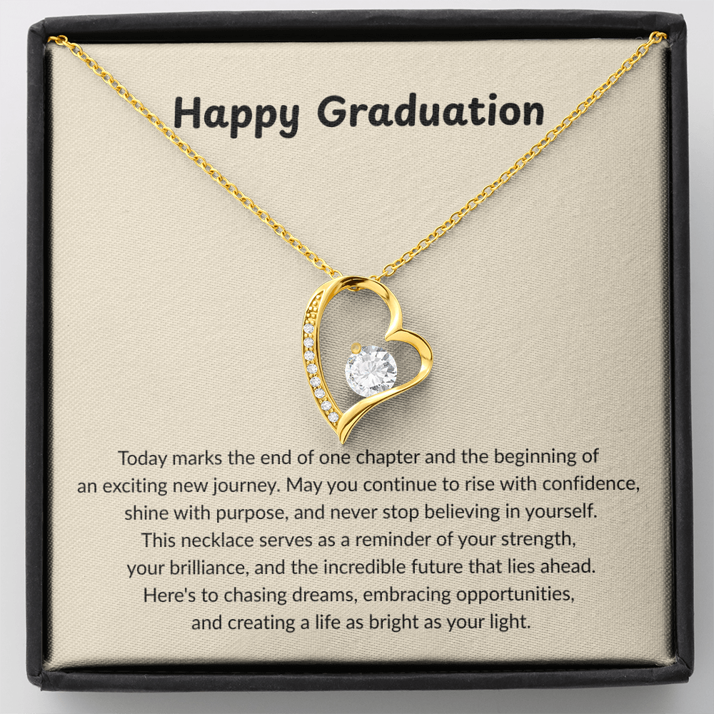 Happy Graduation - Forever Love Necklace - Gift Set  WH510