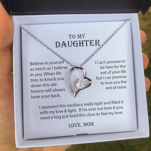 Gift For Daughter From Mom - Forever Love Necklace