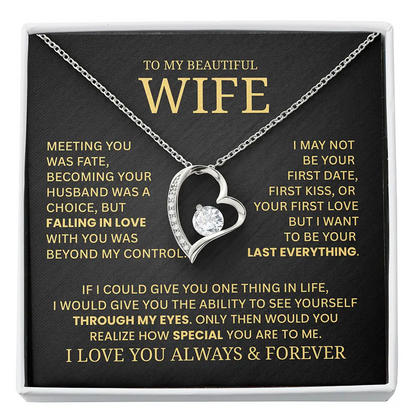 To My Wife - Forever Necklace - WH506