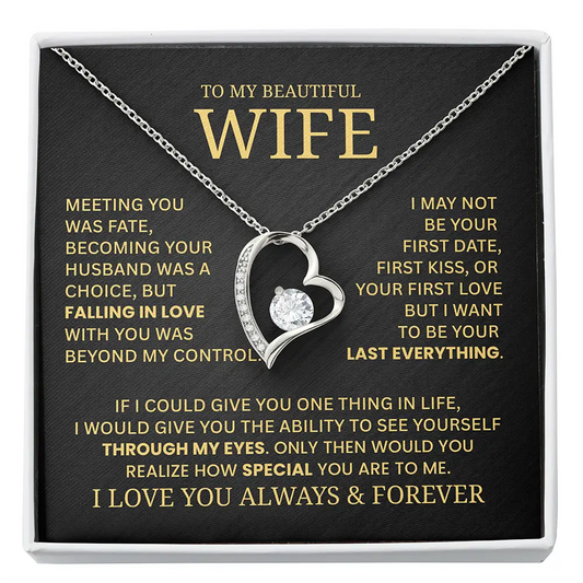 To My Wife - Forever Necklace - WH506